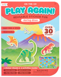 Ooly Play Again Mini On-the-Go Activity Kit Daring Dinos