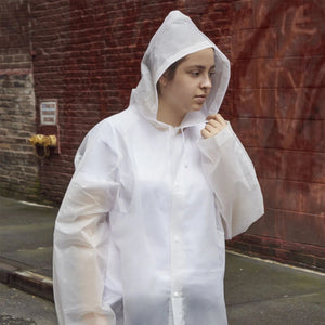 Clear Compact Raincoat- seconds