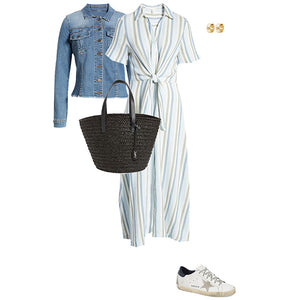 Stylish weekend outfits that mix high-end with high street