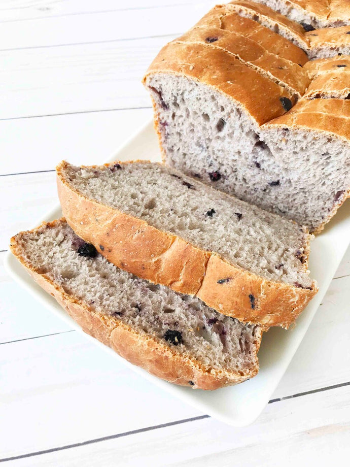 Blueberry Bread (Bread Machine)