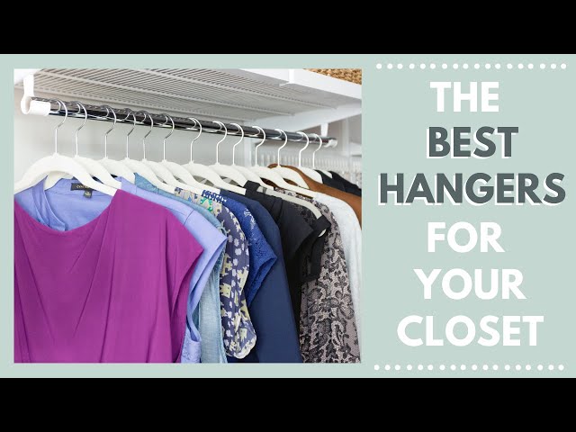 Let us help you find the perfect hanger for your closet! We talk about our FOUR FAVORITES + the what's, why's, and how's! And tell us your hanger HANG-UPS ...