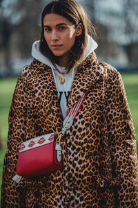 1 // Channeling the street style chic pea above (note to self: must start carrying bag like that, a la Eva Chen), how cool is this leopard puffer from Veronica Beard (currently 25% off in the promotion)?  The oversized, boxy look would be epic with...