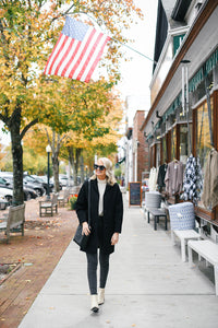 On Sunday we arrived in The Hamptons and I am L-O-V-I-N-G it! The leaves are changing, the restaurants are cozy and delicious, and we’ve already done some damage shopping around the various little towns