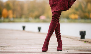 If you are in search of nice and elegant ideas with that just scream, “chic”, then try considering over-the-knee and knee-high boots for fashionable combinations