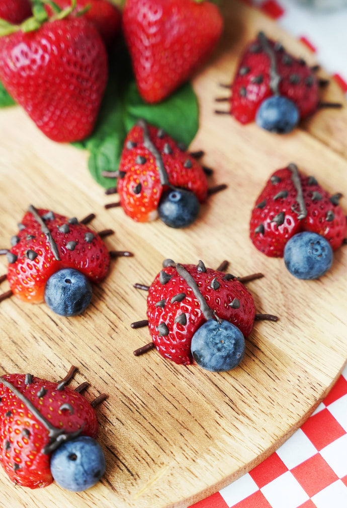 Strawberry Ladybugs: How to Get Your Kids Excited About Fruit