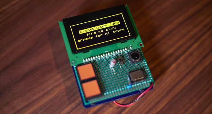 Minimalist Homebrew Hardware Recreates Arcade Classics