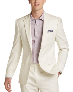 Calvin Klein X-Fit Slim Fit Linen Blend Suit Separates Coat only $29.99