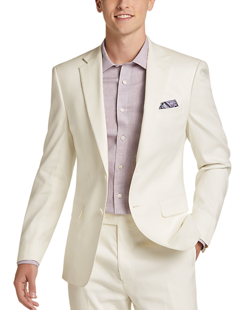 Calvin Klein X-Fit Slim Fit Linen Blend Suit Separates Coat only $29.99