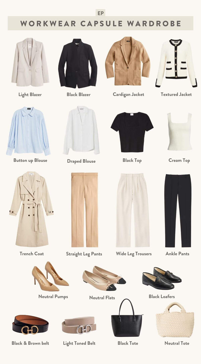 How to Build a Work Capsule Wardrobe (Petite-Friendly)