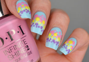 NAILS | Easter Pastel Dotticure #CBBxManiMonday