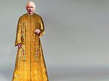 King Charles will don a special gold silk coat worn by his mother for Coronation