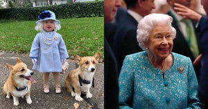 Toddler’s Queen Elizabeth Costume Was So Good, She Responded