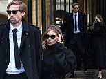 Abbey Clancy and Peter Crouch lead the stars attending funeral of Pulp’s bass guitarist Steve Mackey