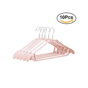 Xyijia Hanger 10Pcs Anti-Skid Clothes Hangers Suit Shirts Dress Hanger Hook Drying Rack