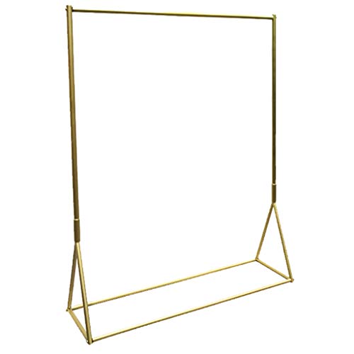 Nano Gold Clothing Store Display Stand, Not Falling Paint Paint Floor Hanger Rack, Multi-Size Selection