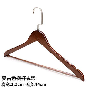 Xyijia Hanger (10Pcs/ Lot Wooden Hangers Adult Hangers Sub-Hangers Closet Wooden Clothes Support Home Bedroom Wood Hangers