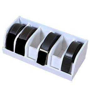 Belt Organizer/Belt Hanger/Organizer & Display for Belts/Belt Holder/Belt Display Case/Belt Display Stand/Stylish Belt Rack/Perfect Closet Organizer and Gift Item