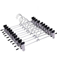 Monster* Clothes Hangers Stainless Steel Trousers Rack Anti-Slip Clothespin Pants Clamp Waterproof Socks Underwear Rack Clips