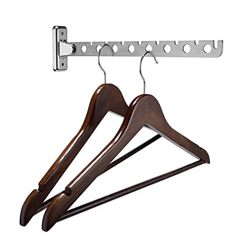 Clothing Multiple Hook - Lifeasy Stainless Steel Wall-Mounted Folding Swing Arm Hook