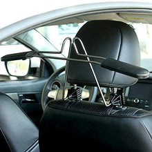 OPL Mart Suit Hanger Stainless Steel Car Hangers for Clothes Coat Suit Scalable Convenient Headrest Chair Seat
