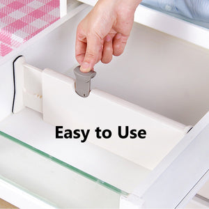 Buy now gadent adjustable expandable drawer dividers best for kitchen clothes dresser bathroom bedroom desk baby drawer beige color