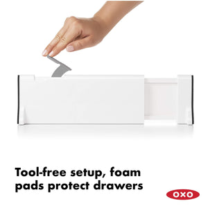 Purchase oxo good grips expandable dresser drawer divider 2 pack