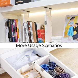 Buy gadent adjustable expandable drawer dividers best for kitchen clothes dresser bathroom bedroom desk baby drawer beige color