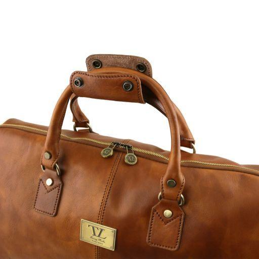 Antigua - Travel leather duffle/Garment bag